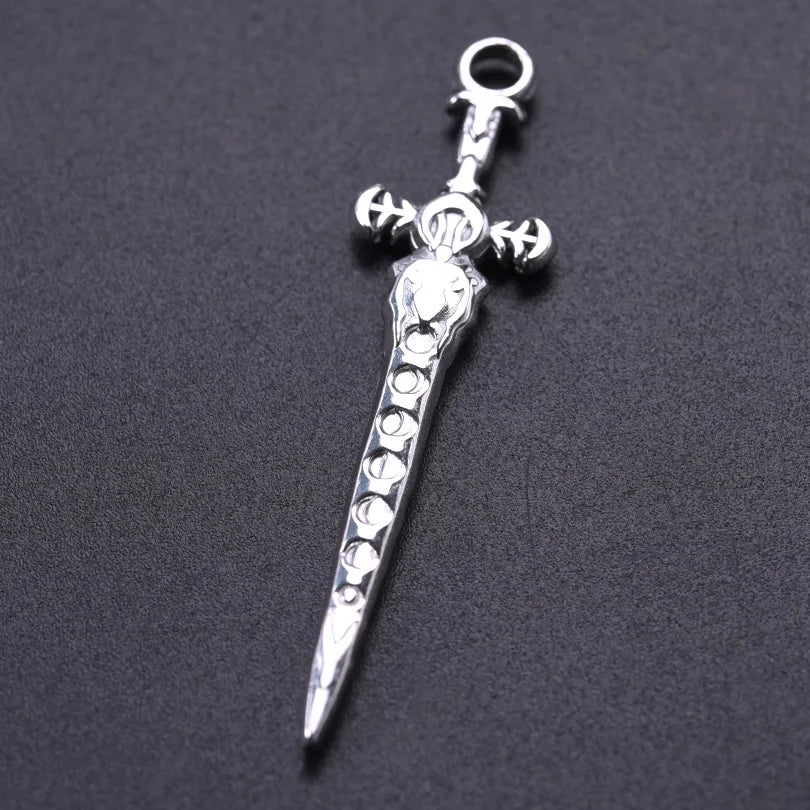 Sword Dagger Wing Pendants DIY Necklace Making — Stainless Steel