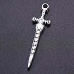 Sword Dagger Wing Pendants DIY Necklace Making — Stainless Steel