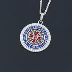 Knights Templar Cross Pendant — 925 Silver