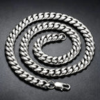 Cuban Link Chain Necklace 10mm — Stainless Steel