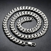 Cuban Link Chain Necklace 10mm — Stainless Steel