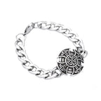 Celtic Knot Chain Bracelet — Stainless Steel
