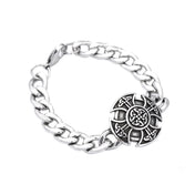 Celtic Knot Chain Bracelet — Stainless Steel