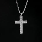 Cross Steel Pendant European American Individuality