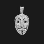 Iced Out Dollar Sign Cross Cuban Pendant — Gold
