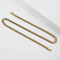 4mm Stainless Steel Flat Snake Chain Necklace Simple Silver Color Soft Chain Men Necklace Hip Hop Jewelry Trendy Accessories