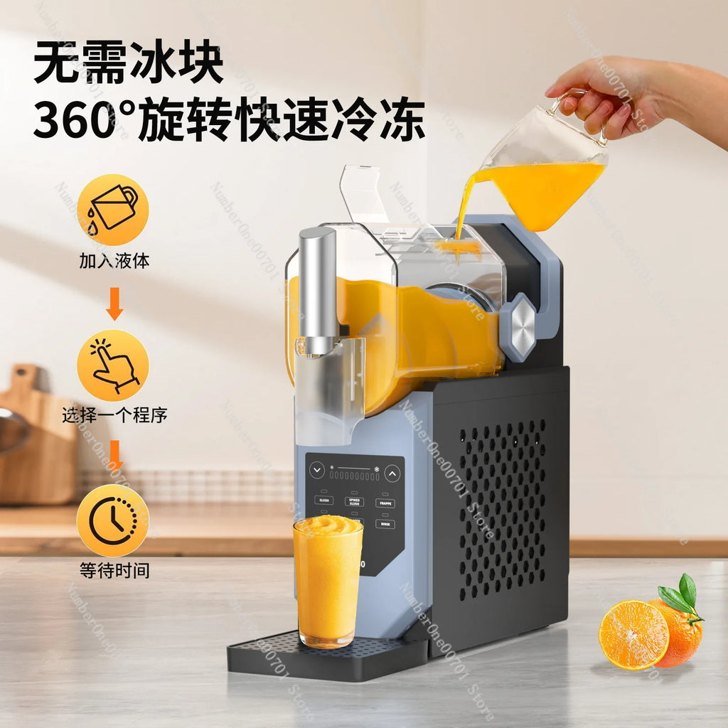 Multifunctional Snow Melter Machine Household Small Ice Maker Automatic Large Capacity Smoothie Maker