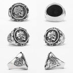 Retro Skull Ring — Stainless Steel