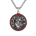 Medusa Steel Pendant Norse Mythology 316L