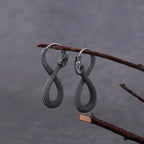 Animal Snake Hoop Earrings Punk Men Women — Stainless Steel