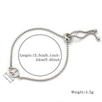 Peace Symbol & Anchor Bracelet — 3 Styles, Stainless Steel