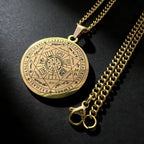 Steel Pendant Coin Solomon Religion