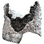 Textured Lava Cyberpunk Ring — Stainless Steel