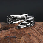 Angel Wings Ring — Stainless Steel