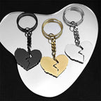 Heart Key Gold Pendant Broken Street Style Bag