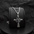 Cross Steel Pendant Rose Summer Earth Jumpy
