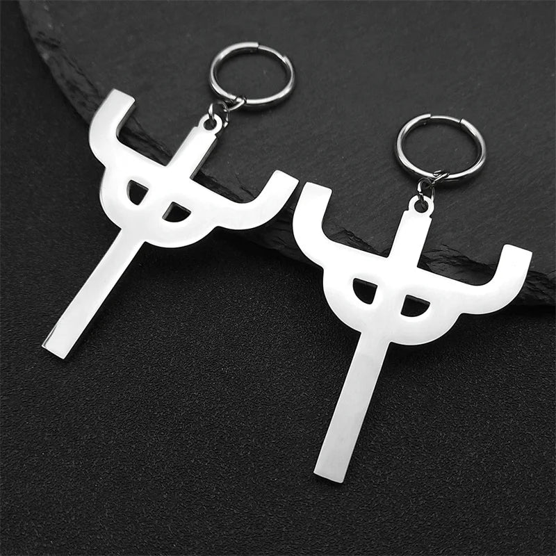 Gothic Silver Pendant Judas Priest Heavy Metal