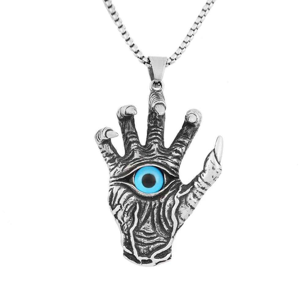 Demon Claw Pendant Necklace — Stainless Steel