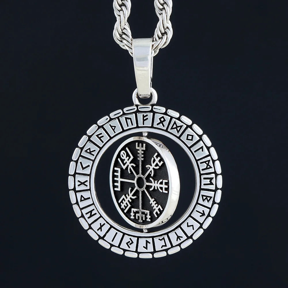 Celtic Viking Wolf Pendant — 925 Silver