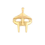Vintage Punk MF Doom Mask Pendant Necklace Unisex Retro Egyptian Pharaoh Amulet For Biker Rally Daily Wear Fashion Jewelry Gift