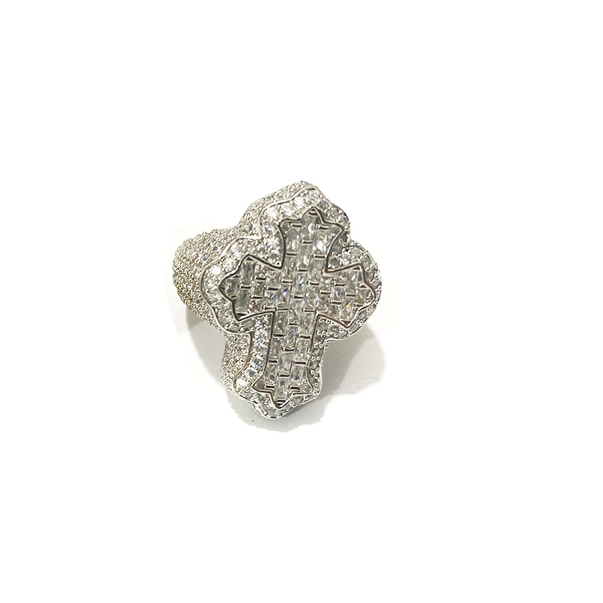 Cross Stainless Steel Ring