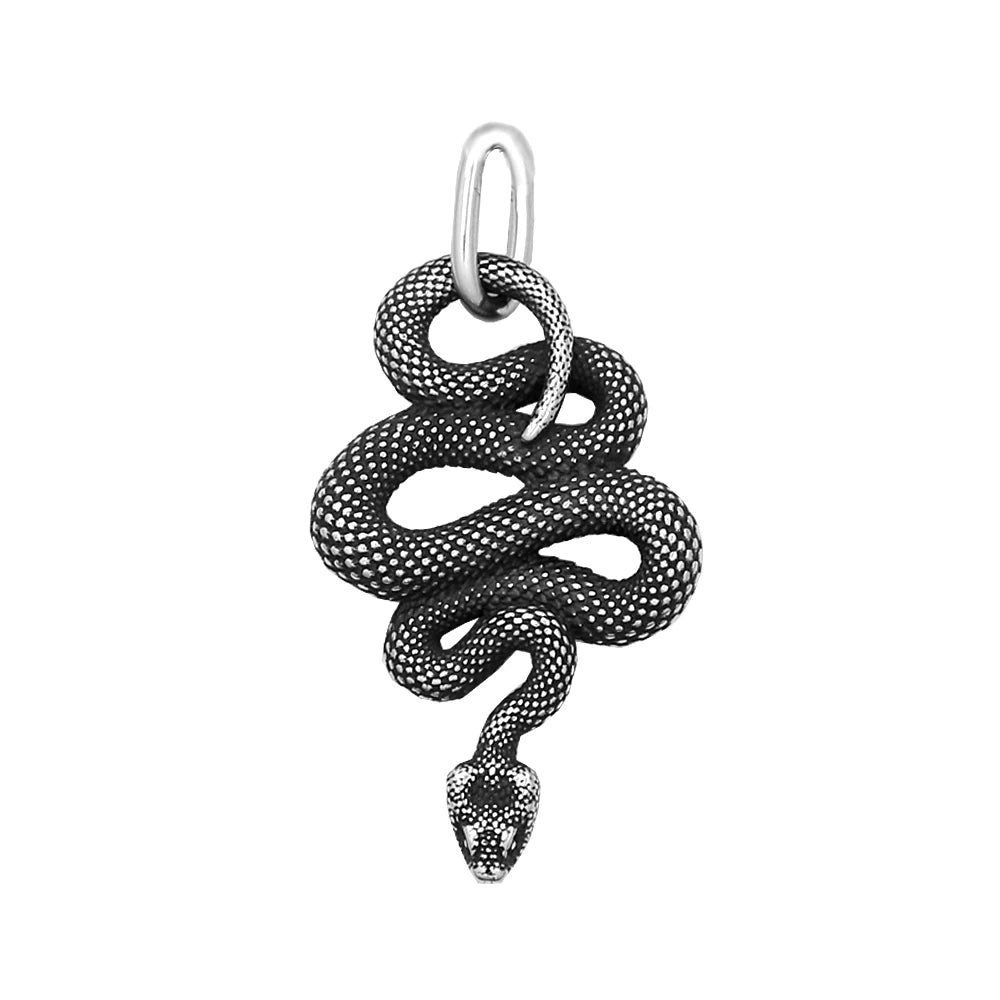 Crow Skull Pendant Necklace — Stainless Steel