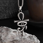Anubis Stainless Steel Pendant Necklace