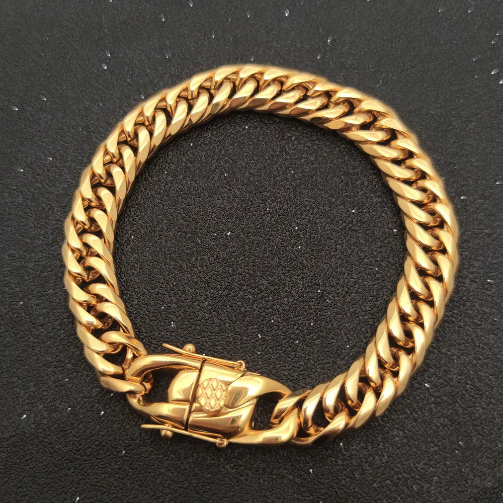 Cuban Chain Bracelet Stainless Steel Miami