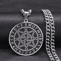 Viking Pagan Celtic Knot Pendant — Stainless