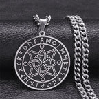 Viking Pagan Celtic Knot Pendant — Stainless