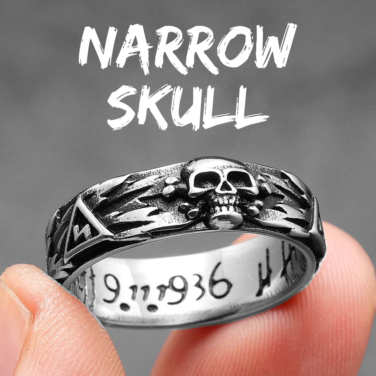 Skull Devil Ring — Stainless Steel