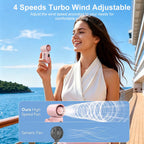 Portable Handheld Fan Mini Clip Fan With Umbrella Holder Function USB Rechargeable Personal Cooling Fan For Outdoor