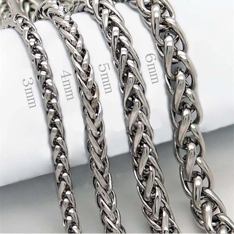 Titanium Steel Men Flower Basket Chain Bracelet Stainless Steel Fashion Jewelry Keel Chain Bracelet Jewelry Low Prices