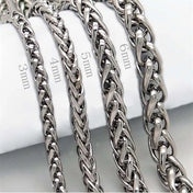 Flower Basket Chain Bracelet — Stainless Steel