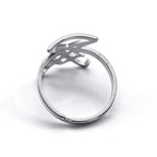 Gothic Sigil Ring — Stainless Steel Adjustable