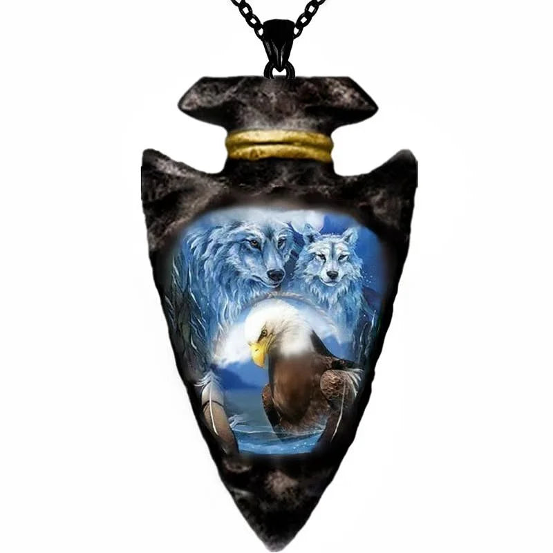 Gothic Crow Black Chain Pendant Necklace Hip Hop Necklace for Men Stainless Steel Jewelry Accessories Men Halloween Party Gifts