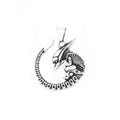 Alien Skull Pendant — Stainless Steel