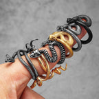 Animal Snake Cobra Series Stainless Steel Men Rings Punk Trendy for Women Fashion Jewelry Halloween Creativity Gift Wholesale