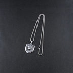 Lion Steel Pendant European American Shield