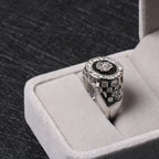 Medusa Zircon Ring — Stainless Steel
