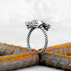 Ring Viking Wolf Stainless Steel