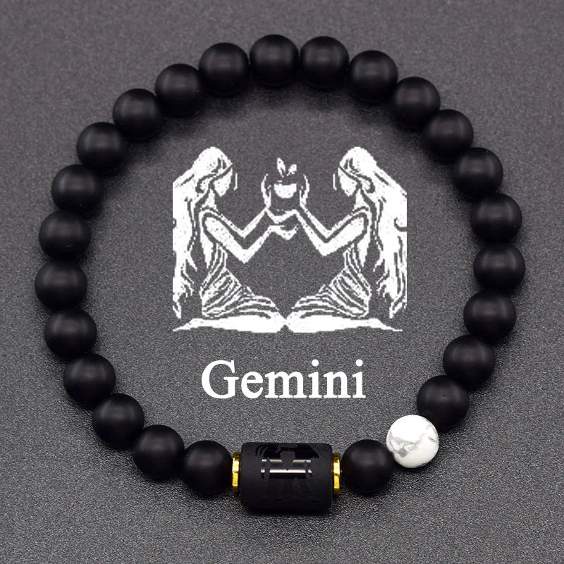 12 Zodiac Signs Bracelet Homme 12 Constellation Jewelry for Women Scorpio Gemini Sagittarius Bracelet Friendship Gift Whoelsales