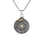 Bagua Pendant Necklace — Stainless Steel