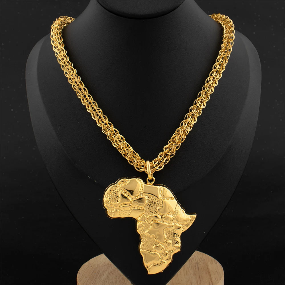 Crocodile Pendant 18K Luxury Gold Color Neclace Chain Dubai Jewelry Fashion African Gold Plated Statement Pendant Set Daily Wear