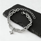 Star Chain Bracelet — Stainless Steel