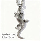 Steel Pendant 316L Animal Turtle Punk Style