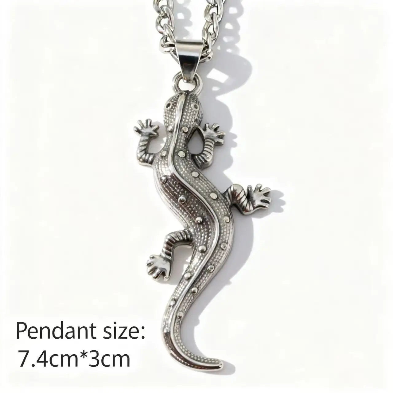 Steel Pendant 316L Animal Turtle Punk Style