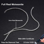 Moissanite Iced Out Chain