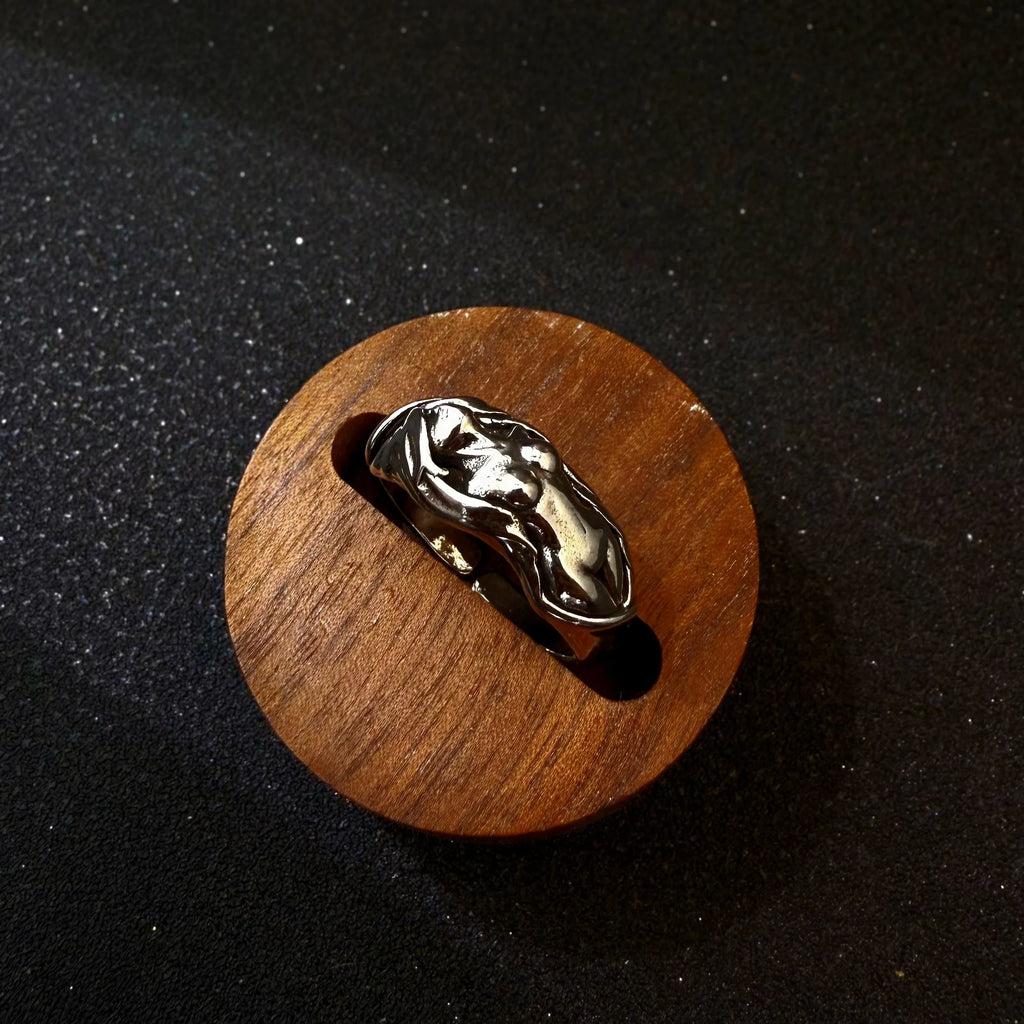 Nude Body Open Ring — Copper