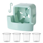 Fan Humidifier Cooler, Household Floor Fan with Water Cooling, Dorm Desktop Mini Air Conditioner Fan, Summer Heat